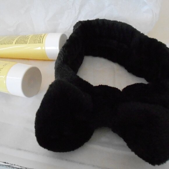 Freeman Energizing Jelly Face Mask Set 2 Black Headbands 2 Ponytail Holders-NEW - Picture 4 of 6